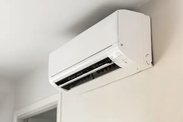 fan no ar condicionado